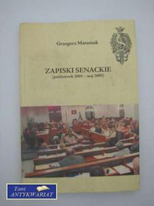 ZAPISKI SENACKIE - 2822560669