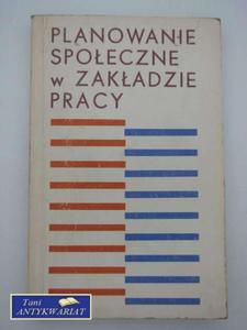 PLANOWANIE SPOECZNE W ZAKADZIE PRACY - 2822560784