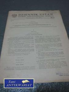 DZIENNIK USTAW PRL NR 3/80