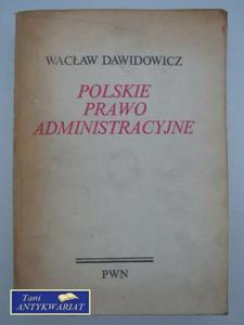 POLSKIE PRAWO ADMINISTRACYJNE - 2858294678