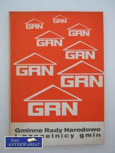 GMINNE RADY NARODOWE I NACZELNE GMIN - 2822560964