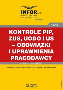 Kontrole PIP, ZUS, UODO i US  - 2871405065