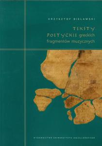 Teksty poetyckie greckich fragmentw muzycznych Komentarz filologiczny - 2872711803