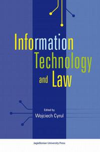 Information Technology and Law - 2872711917