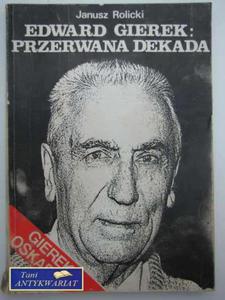 EDWARD GIEREK PRZERWANA HISTORIA - 2822561239