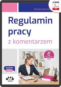 Regulamin pracy z komentarzem (e-book z suplementem elektronicznym) eBPP1515e - 2875758365