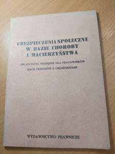 Ubezpieczenie spoeczne w razie choroby i macierzystwa - 2875973566