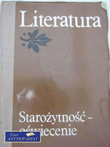 LITERATURA STAROYTNO OWIECENIE - 2858294914