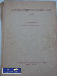 EKONOMIA POLITYCZNA KAPITALIZMU t.1 - 2822562934