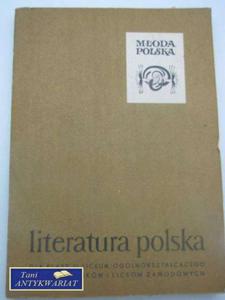 LITERATURA POLSKA MODA POLSKA - 2858294941