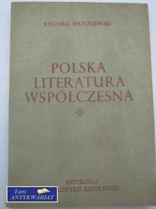 POLSKA LITERATURA WSPӣCZESNA - 2858294950