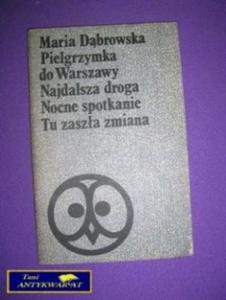 PIELGRZYMKA DO WARSZAWY I INNE - M. Dbrowska - 2822516165