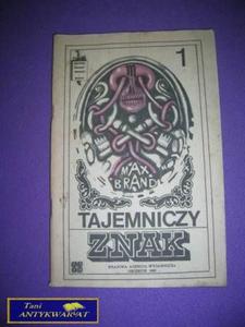 TAJEMNICZY ZNAK 1 Max Brand - 2822516354