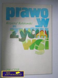 PRAWO W YCIU WSI K.Koakowski - 2875099124