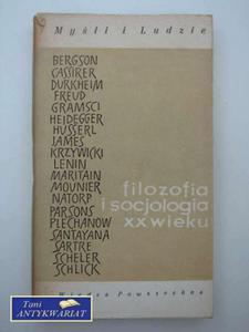 FILOZOFIA I SOCJOLOGIA XX WIEKU T.2 - 2858295436