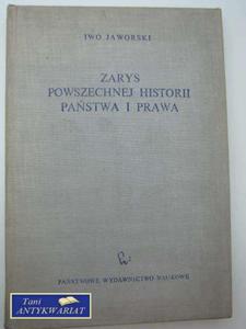 ZARYS POWSZECHNEJ HISTORII PASTWA I PRAWA - 2822566773