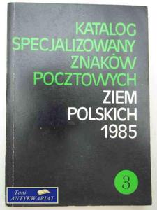 KATALOG SPECJALIZOWANY ZNAKÓW POCZTOWYCH