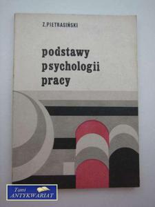 PODSTAWY PSYCHOLOGII PRACY