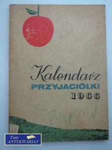 KALENDARZ PRZYJACIÓKI 1966