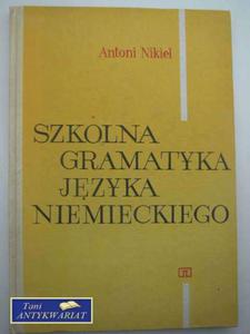 SZKOLNA GRAMATYKA JZYKA NIEMIECKIEGO - 2822567194