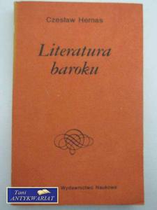 LITERATURA BAROKU - 2822567355