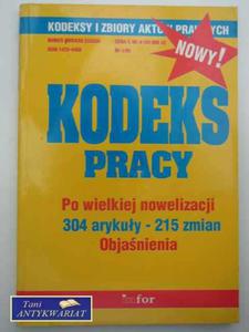 KODEKS PRACY - 2822567655