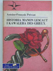 HISTORIA MANON LESCAUT I KAWALERA DES GRIEUX