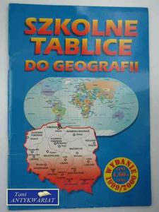 SZKOLNE TABLICE DO GEOGRAFII - 2822569179