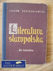 LITERATURA STAROPOLSKA DLA TECHNIKW - 2822569267
