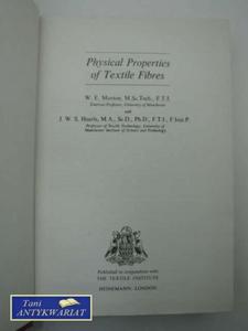 PHYSICAL PROPERTIES OF TEXTILES FIBRES - 2822571039