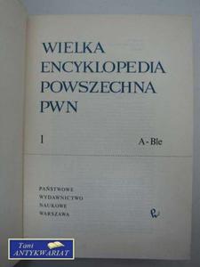 WIELKA ENCYKLOPEDIA POWSZECHNA PWN 1 - 2822571813