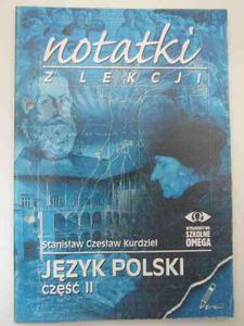 NOTATKI Z LEKCJI JZYK POLSKI CZʦ II - 2822571927