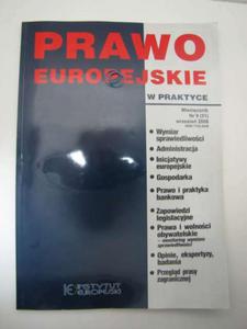 PRAWO EUROPEJSKIE W PRAKTYCE NR 9 - 2822572138