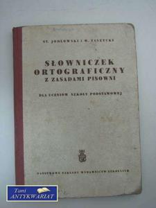 SOWNICZEK ORTOGRAFICZNY Z ZASADAMI PISOWNI - 2822573683