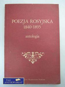 POEZJA ROSYJSKA 1840-1895 - 2822574535