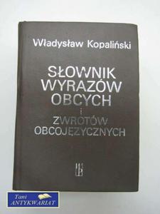 SOWNIK WYRAZÓW OBCYCH I ZWROTÓW OBCOJZYCZNYCH