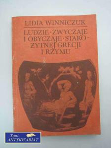 LUDZIE, ZWYCZAJE I OBYCZAJE GRECJI I RZYMU CZʦ II - 2822574709