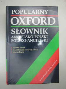 OXFORD SOWNIK ANGIELSKO-POLSKI POLSKO ANGIELSKI - 2822575490