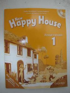 NEW HAPPY HOUSE ZESZYT WICZE Z PYT CD KL. 1 - 2822575491