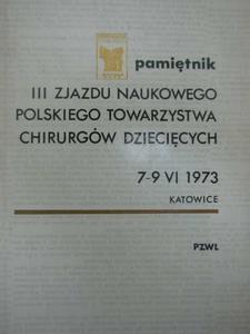 PAMITNIK III ZJAZDU NAUKOWEGO POLSKIEGO TOW. CHIRUGW - 2822576434