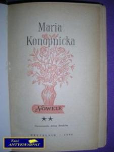 NOWELE TOM II - Maria Konopnicka