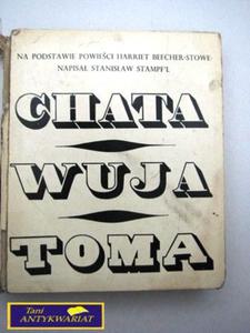 CHATA WUJA TOMA - S.Stampel na podstawie powieci - 2822518501