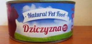 Natural Pet Food z dziczyzn dla kota 300g - 2866785830