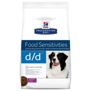 Hills Prescription Diet d/d Food Sensitivities, kaczka i ry 12kg - 2867667236