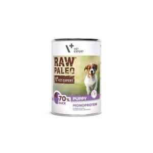 Raw Paleo Puppy Kaczka jednobiakowa 400g - 2872198567