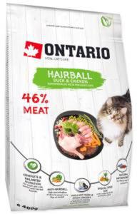 Ontario Cat Hairball - kule wosowe 2kg - 2875873566