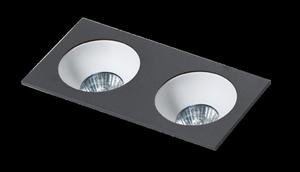 Oprawa stropowa HUGO 2 Downlight AZ1740 black - 2847305616