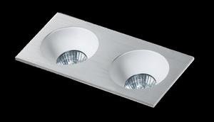 Oprawa stropowa HUGO 2 Downlight AZ1737 Alu - 2847305617