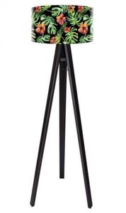 Modna lampa podogowa Egzotyczny hibiskus 40cm tripod-foto-429p-cz MacoDesign - 2860673794