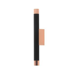 Kinkiet Q Parette Nero / Rose Gold ORLICKI - 2873143871